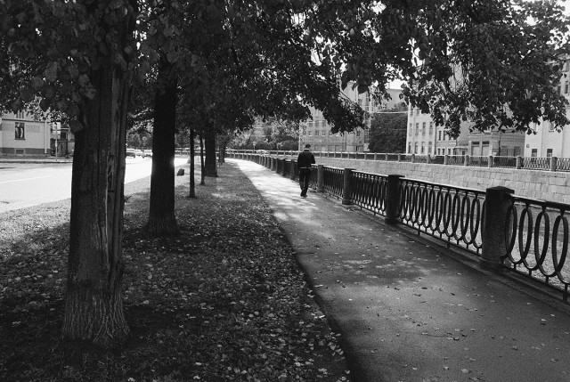 Чёрно-белый Петербург