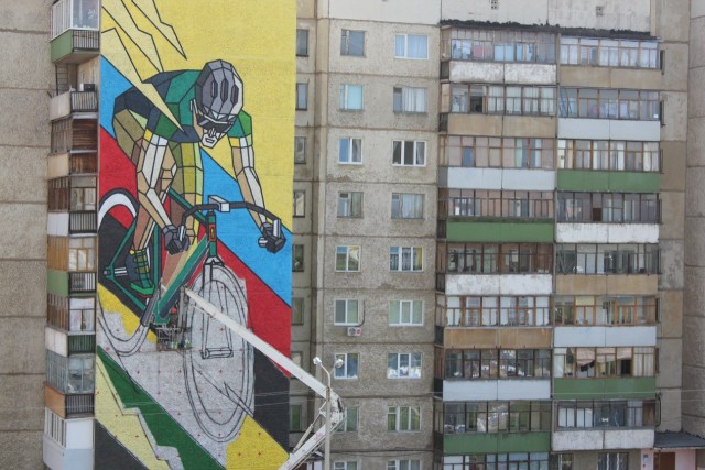 Раскраска серых домов и зданий