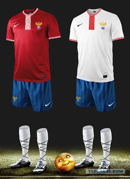 Новая форма сборной РФ по футболу