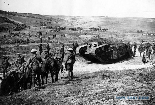 Военная техника во времена Первой мировой войны