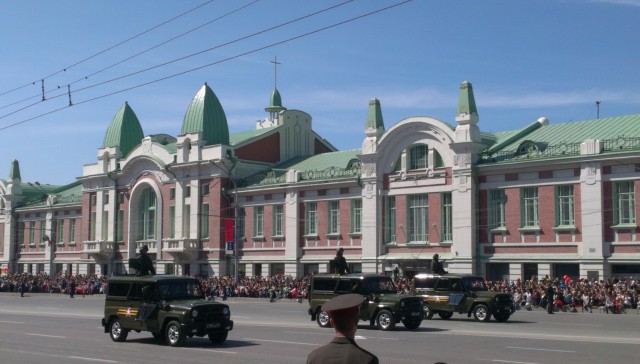 Парад Победы в Новосибирске