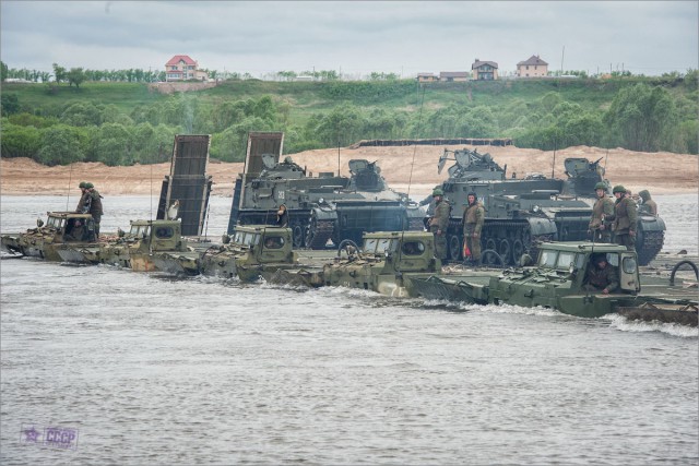 Про форсирование водной преграды