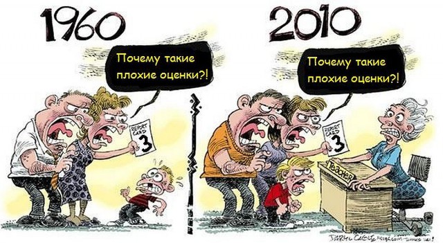 22 переведенные карикатуры "Тогда и сейчас"!