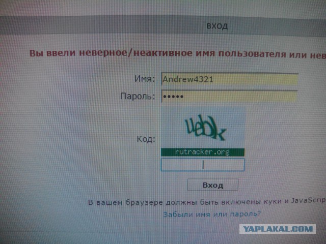 Даже капча меня гнобит