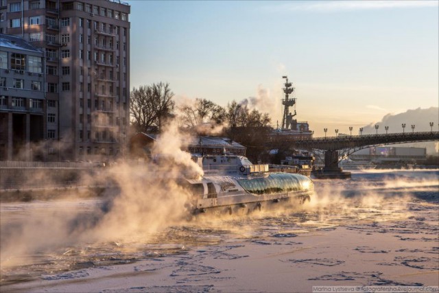 Минус тридцать в Москве!