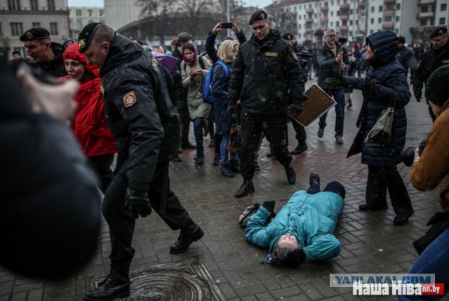 День Воли в Минске.  Власти напуганы