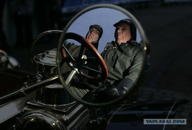 Парад старинных авто в Англии