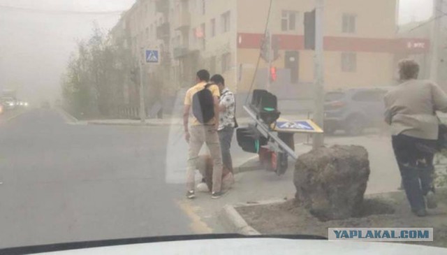 В Якутии сейчас бушует ураган