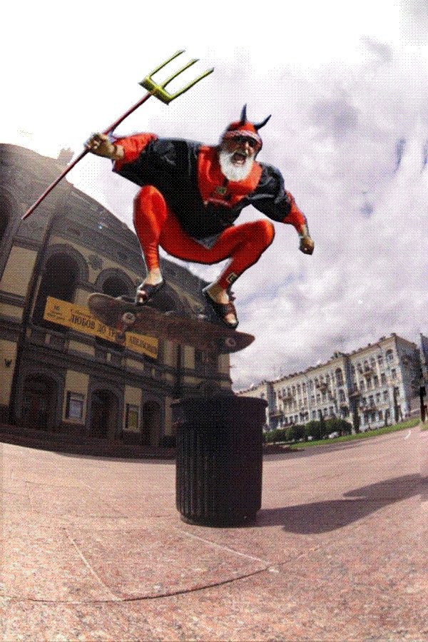 Фотожаба: Летающий чорт