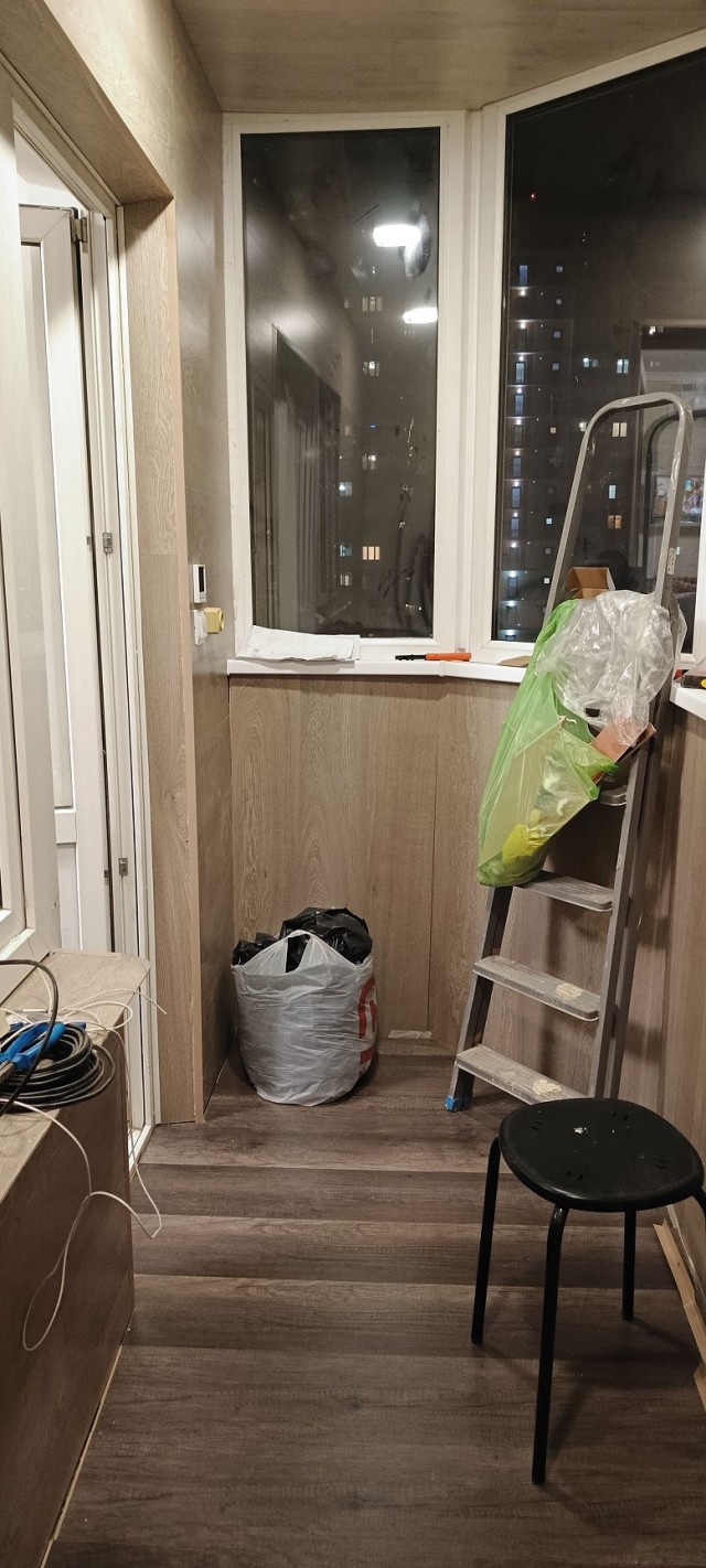 Лоджия своими руками