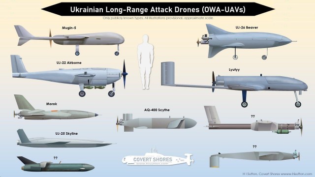 ВСУ использовали дроны самолётного типа "Лютый" при массированной атаке Подмосковья