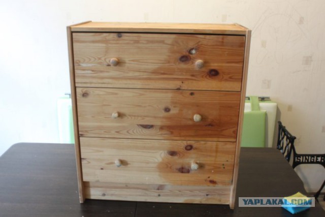 Реставрация комода по мотивам  сказки Экзюпери