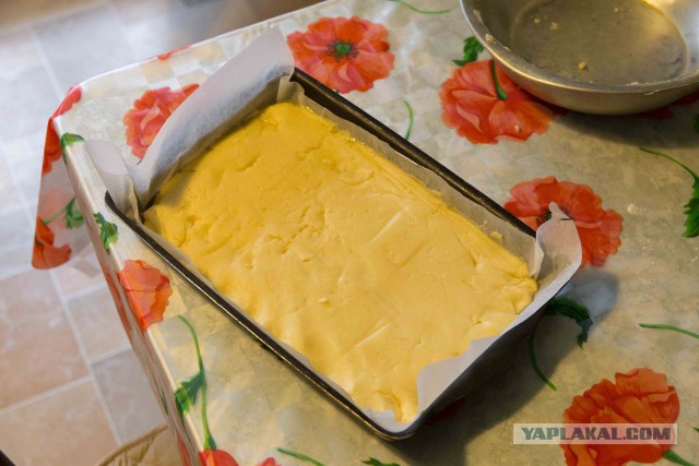 Самый простой песочный пирог с орехами