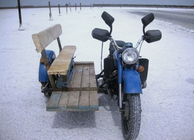 Мотоциклы в деревне