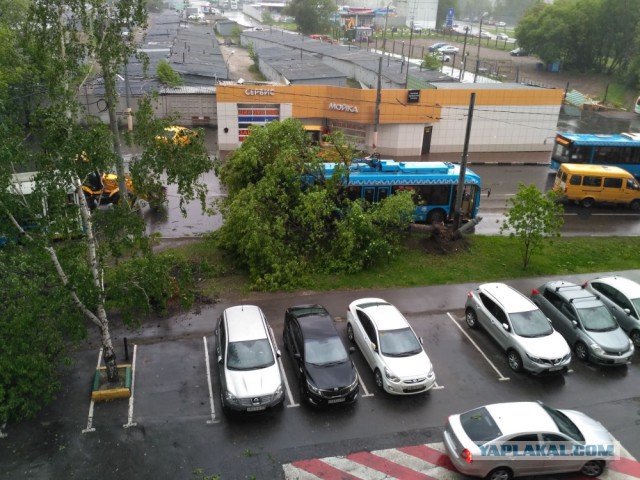 В Москве ураган!