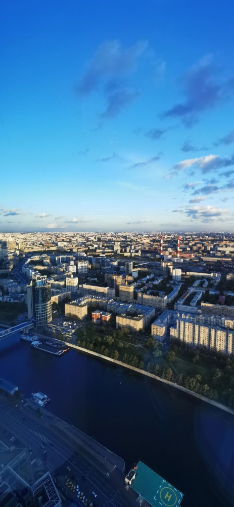 Москва с высоты 365 метров