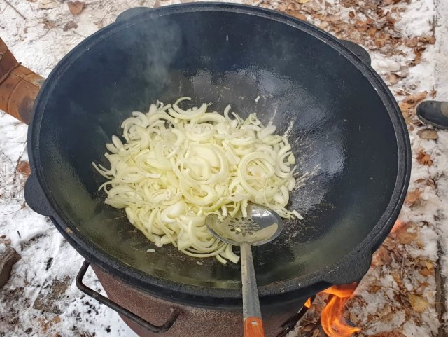 Блюда для казана, на природе и свежем воздухе