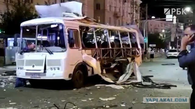 Автобус в Воронеже могли взорвать из-за конфликта перевозчиков