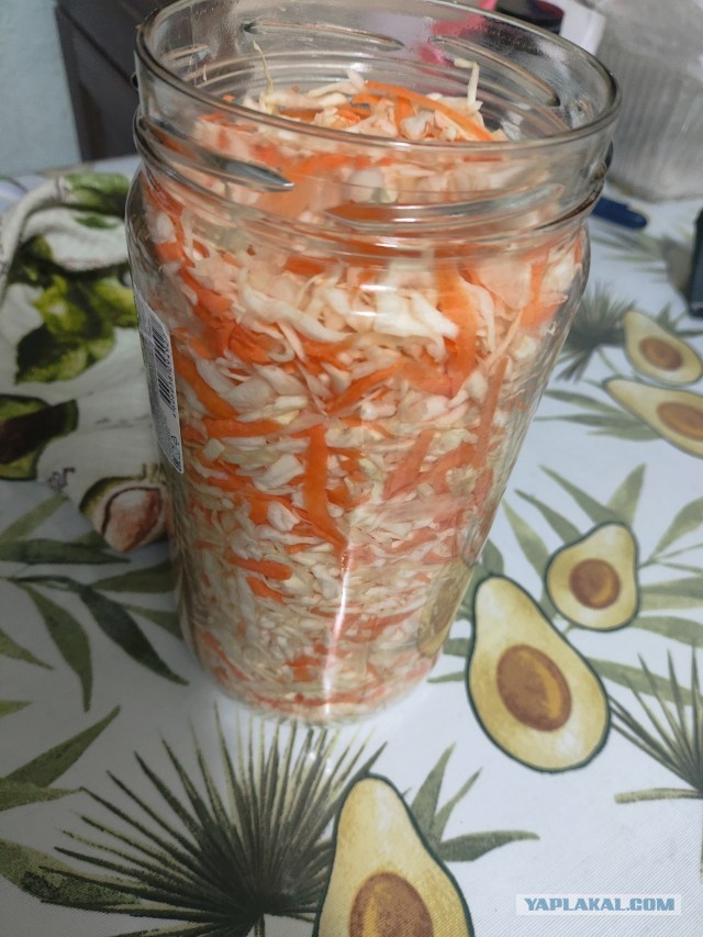 Квашеная капуста.