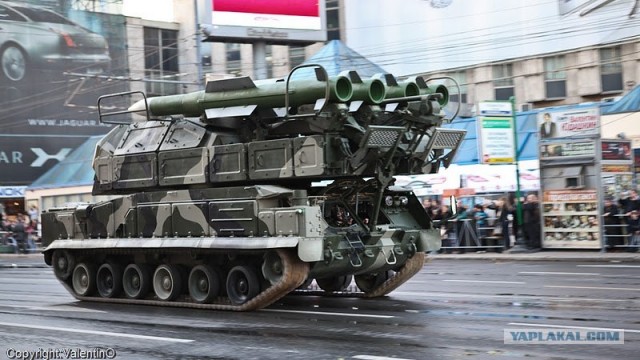 Первый тренировочный парад на Красной Площади