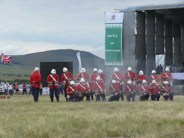 Ричардс Бэй. Битва при горе Sandlwana