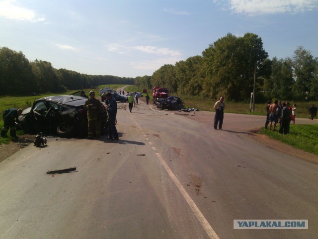 Оба водителя погибли в ДТП в Башкирии