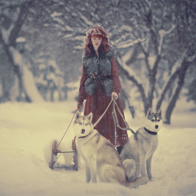 Русская художница и фотограф Анка Журавлева (Anka Zhuravleva)