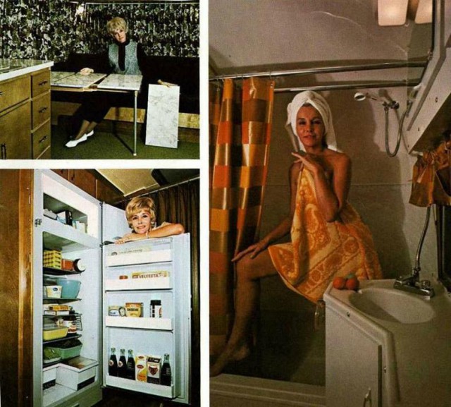 Винтажная реклама кемперов 70-х