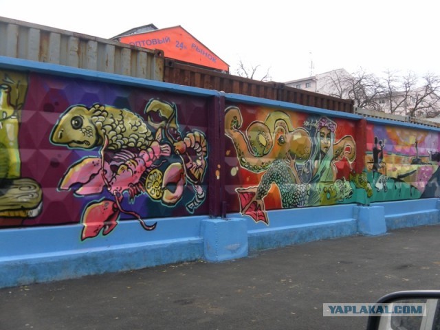 Граффити не всегда равно вандализму