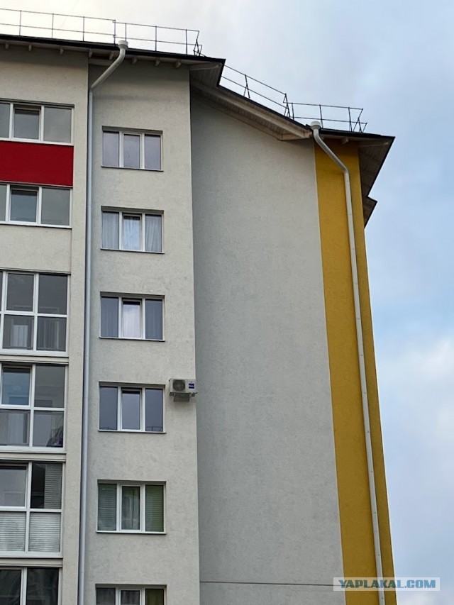 Установка кондиционера на высоте