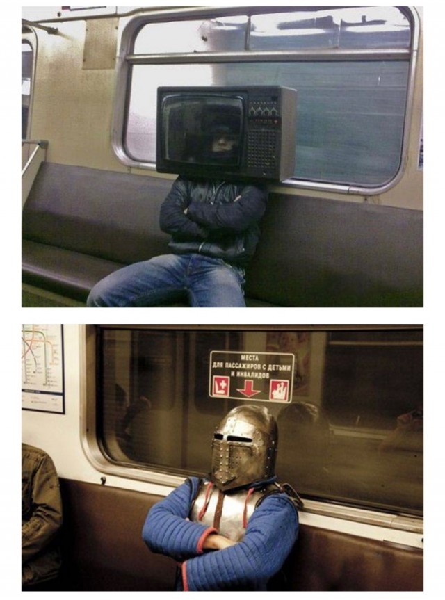 Модники из нашего метро