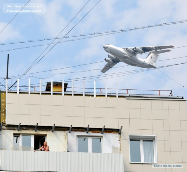 Тренировка Авиапарада 2009 на Москвой