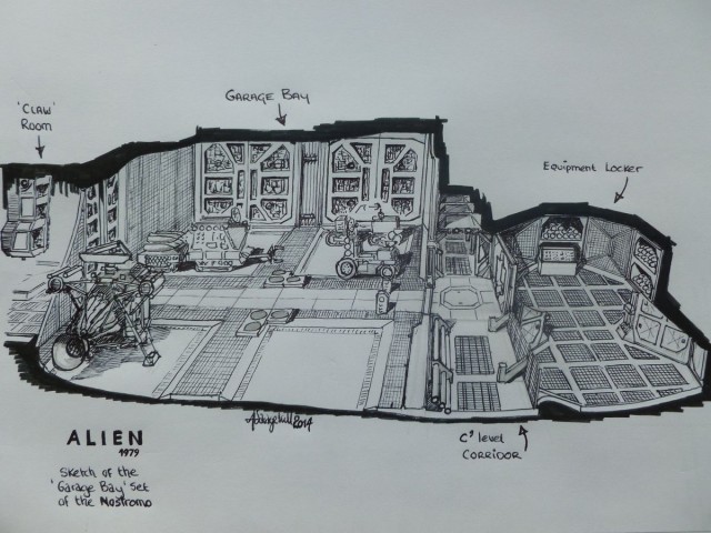 Рон Кобб и его работы к Чужому + бонус