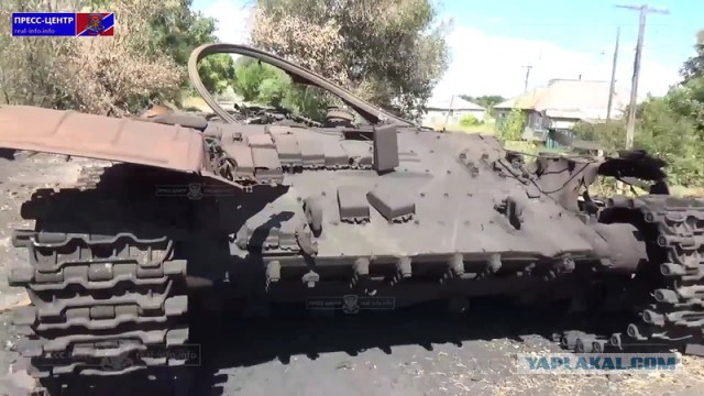 Танковое побоище в Новосветловке