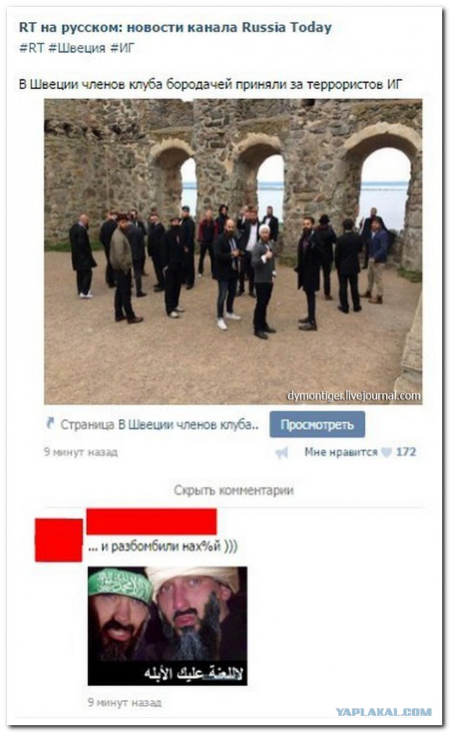 Каменты из соцсетей