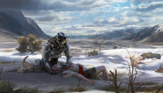 Рисунки : фантастика, Sci-Fi, киберпанк, постапокалипсис