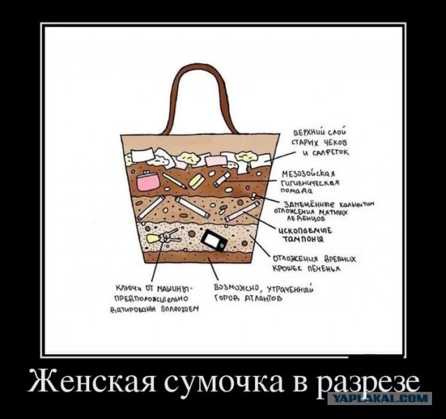 Косметичка жены. Успел заснять