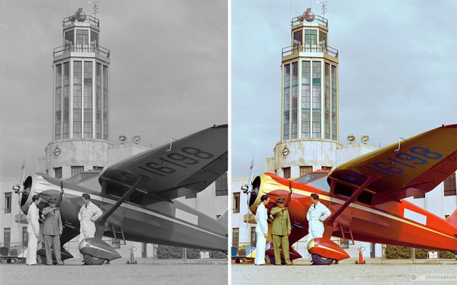 Раскрашенные исторические фото