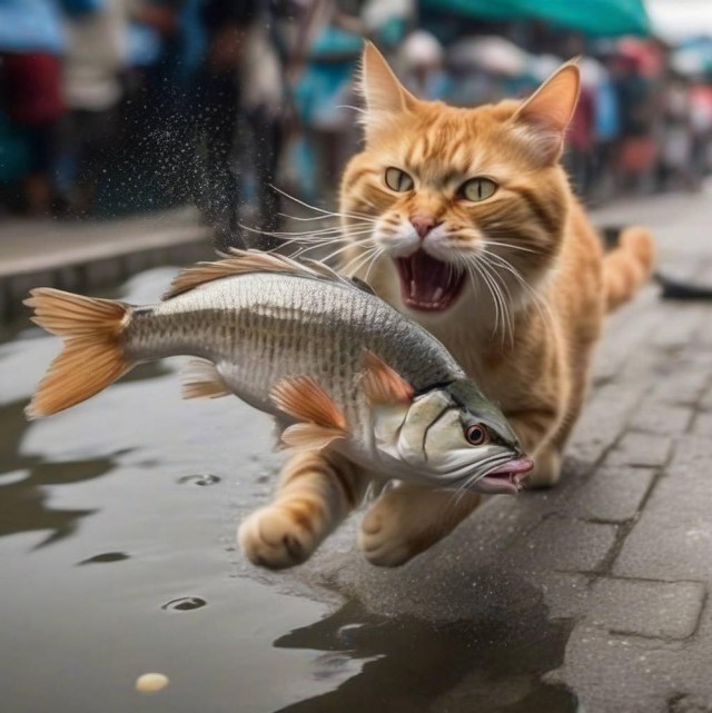 Удивительные приключения котиков в нейросети. К котовторнику
