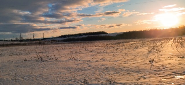 Закат в Краснодарском крае