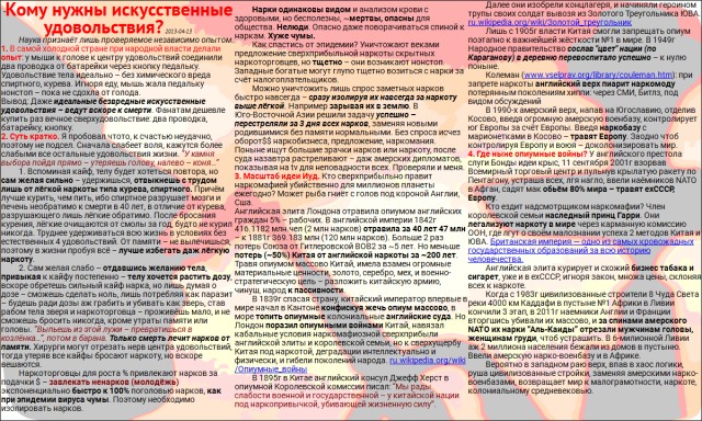 Наркотики в Российской империи