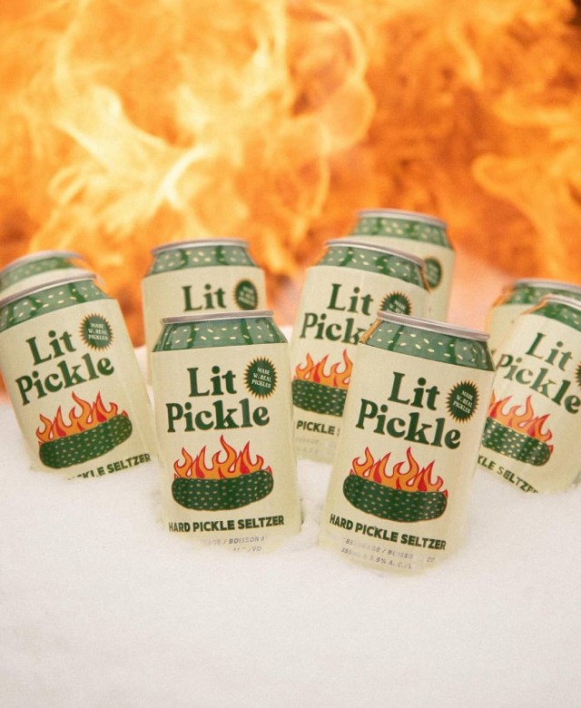 Водку с рассолом продают в Америке