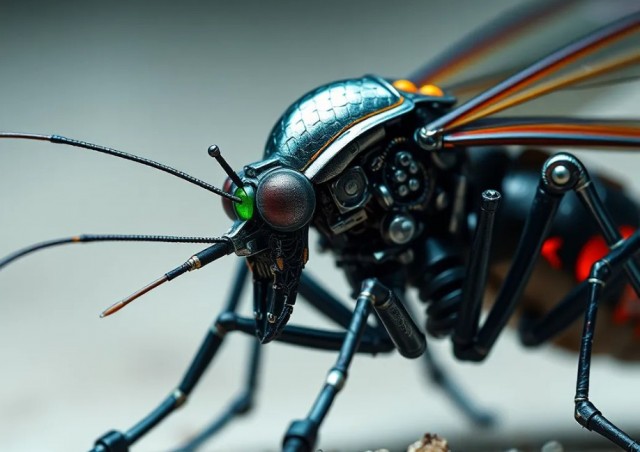 В США разрабатывают сверхкомпактные беспилотники размером с комара