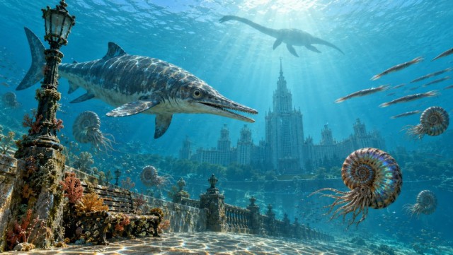 На месте Москвы плескалось море. Какие следы оно оставило