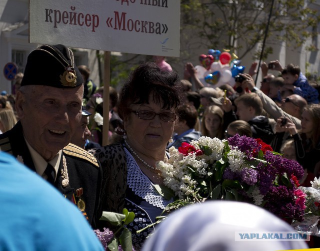 Парад Победы в Севастополе, 9 мая 2015