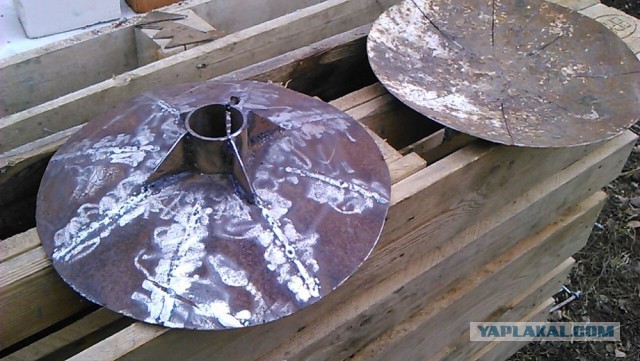 Как я дисковый окучник запилил