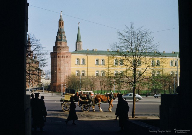 Москва 1952-1954 в цвете