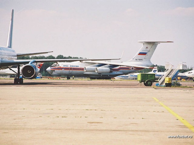 Что внутри у Ил-76?