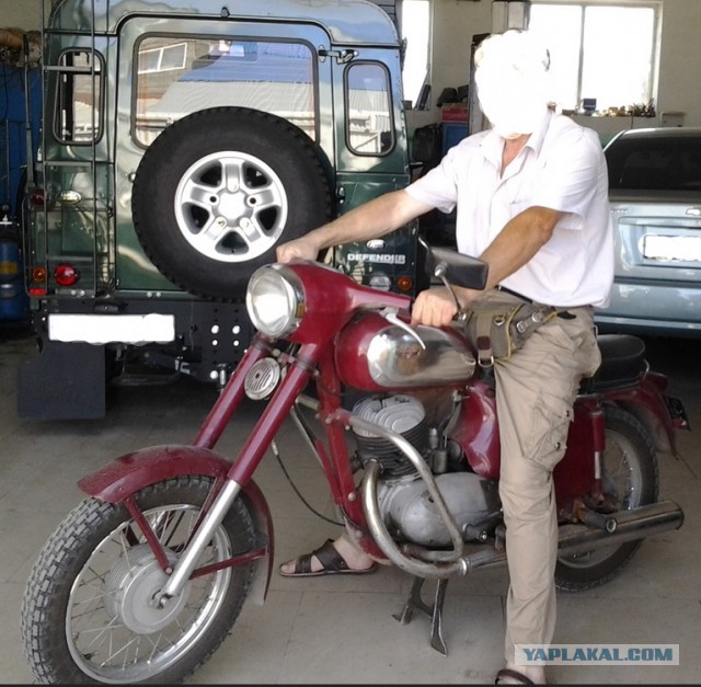 Реставрация мотоцикла JAWA 350 1963 г.в