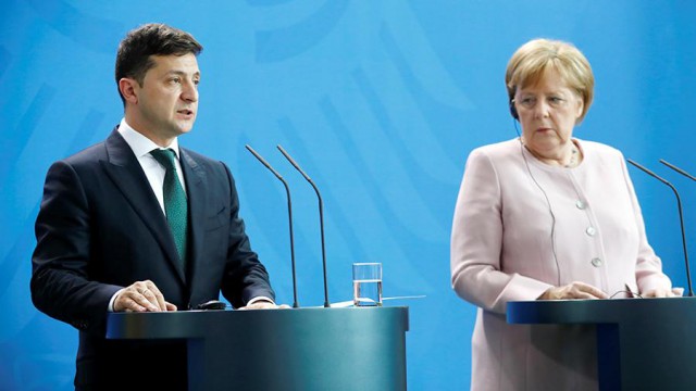 Зеленский заявил о разногласиях с Берлином по «Северному потоку — 2»